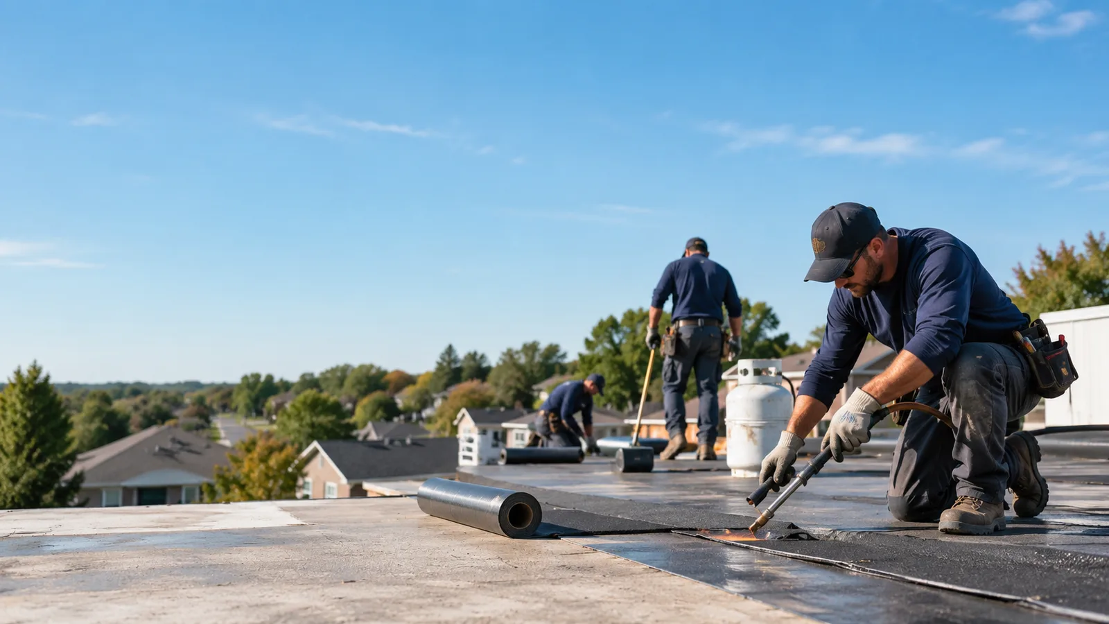 Flat Roof Leak Repair providers in Willowbrook, IL